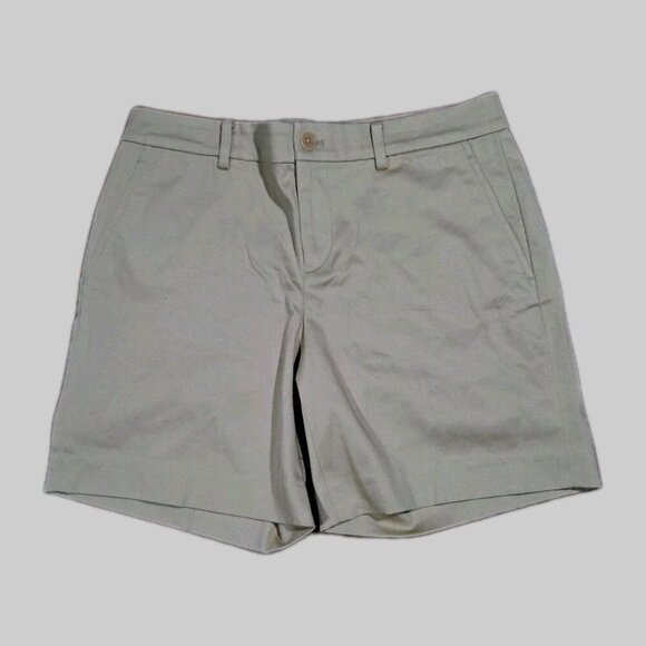 Women's Lauren Ralph Lauren Mid Rise Shorts Size 4 Khaki - Picture 1 of 4